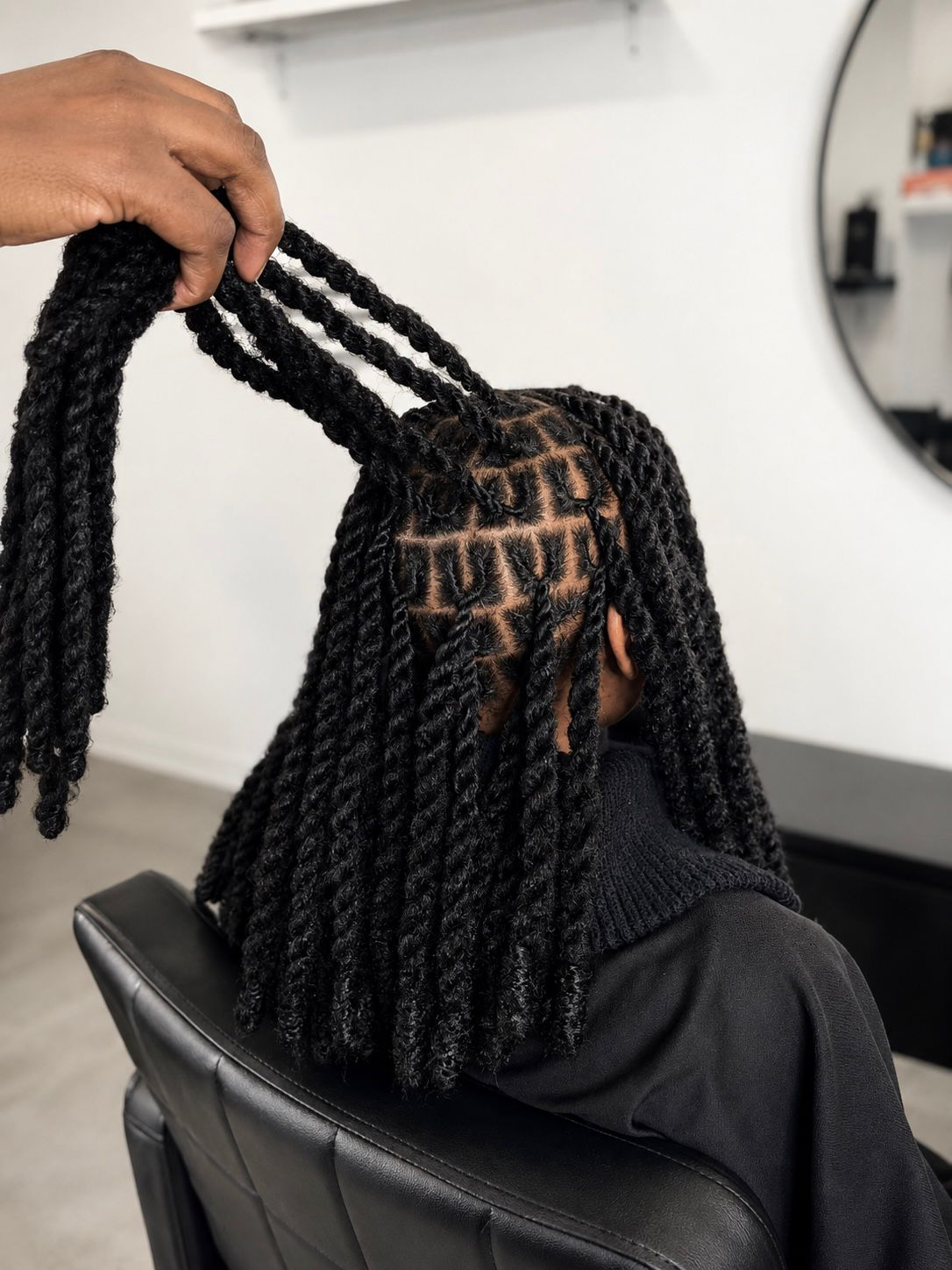 Invisible locs chez FF Beauty